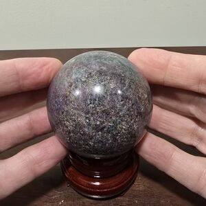 Ruby Kyanite Crystal Sphere #C 58 mm